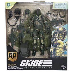 G.I. Joe Classified Series 60th Anniv Action Pilot HALO Jumper Parachute